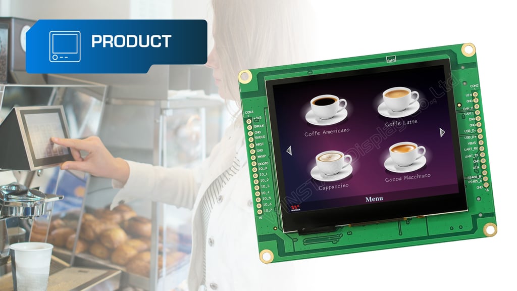 Solutions d’affichage intelligent avec interface UART par Winstar