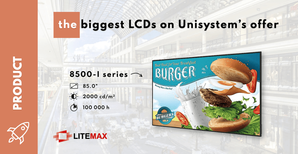 85-inch LCDs by Litemax