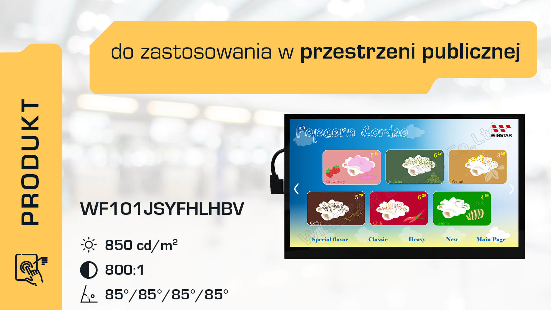 Łatwy w implementacji 10.1-calowy LCD-TFT od Winstara